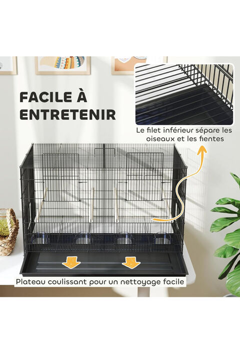 2 cages oiseaux neuves 40 Paris 17 (75)