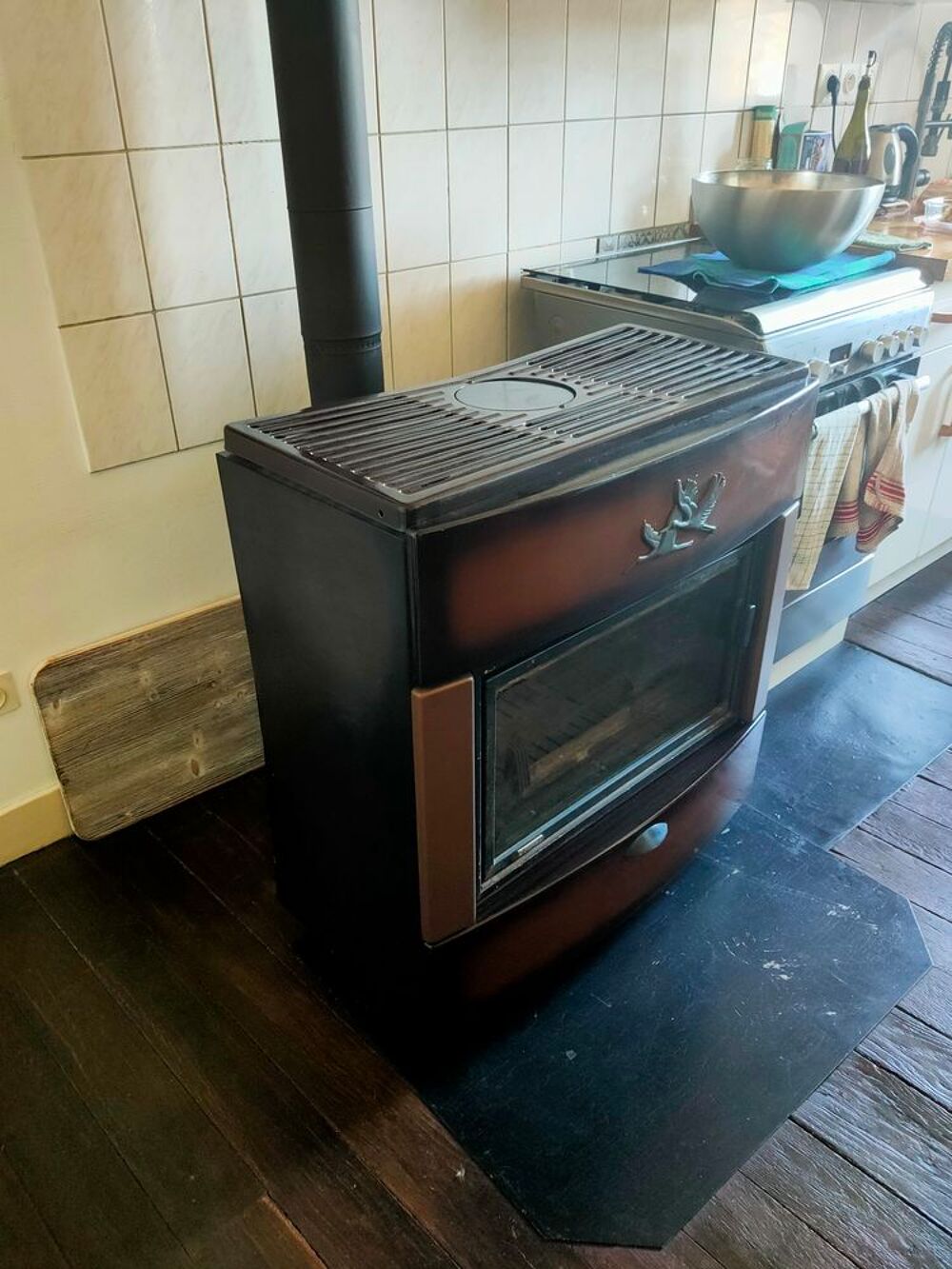 Po&ecirc;le &agrave; bois en fonte "SUPRA" 11kw Meubles