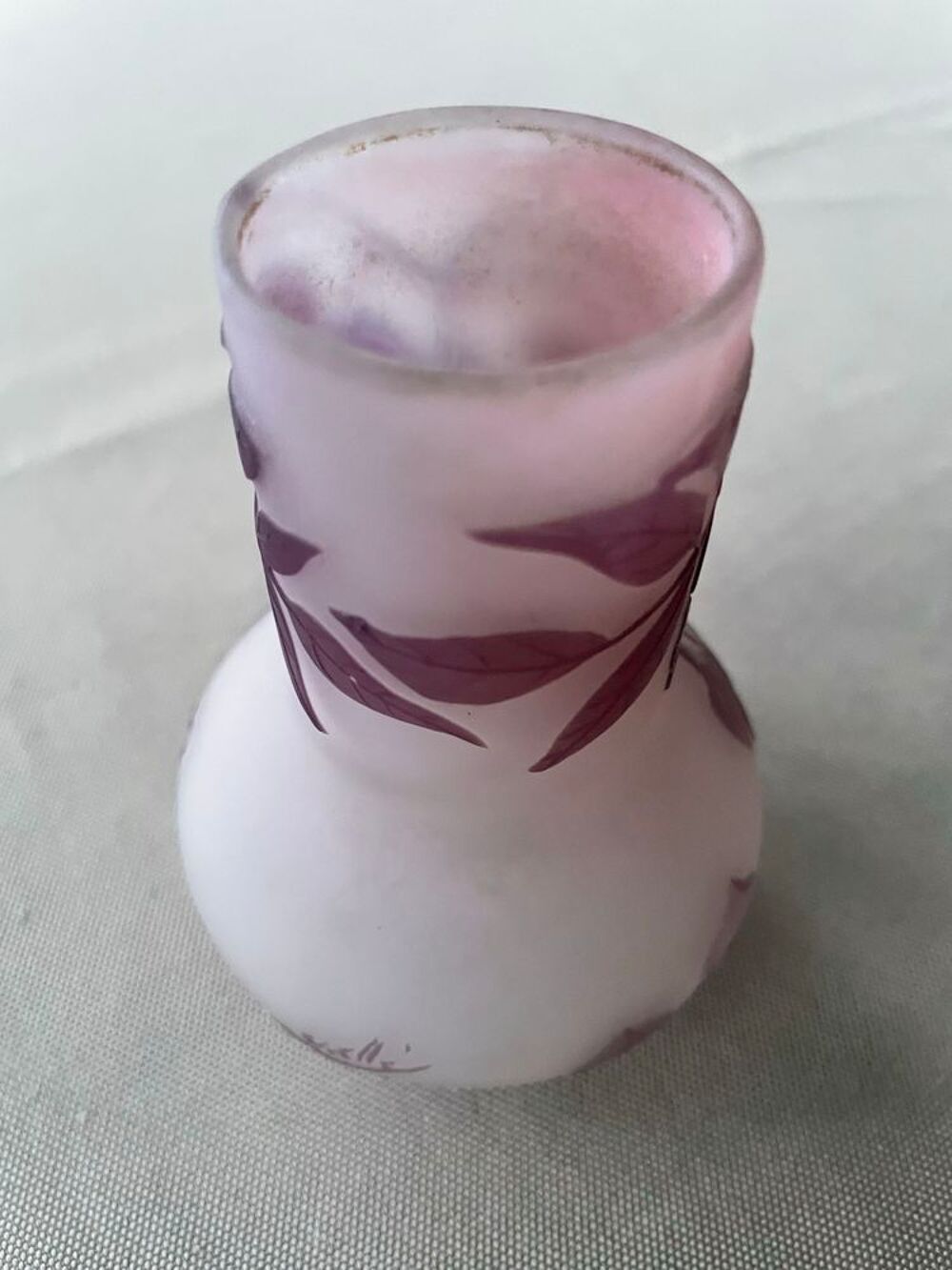 vase Gall&eacute; violet 