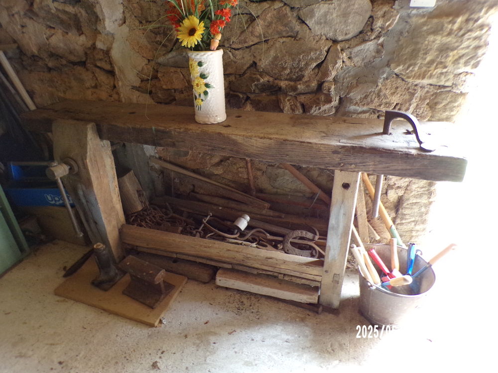 Etabli ancien Bricolage