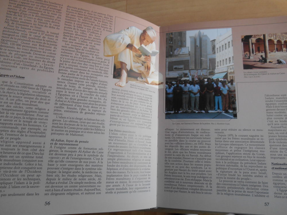 &Eacute;GYPTE &Eacute;ditions Larousse Collection Monde &amp; Voyages (1990) Livres et BD