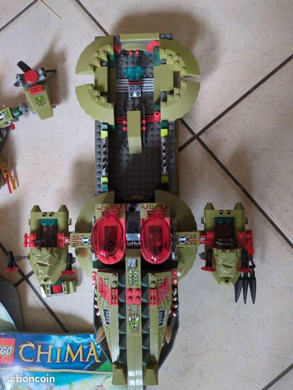Lego Chima 7006 croc navire cragger Jeux / jouets