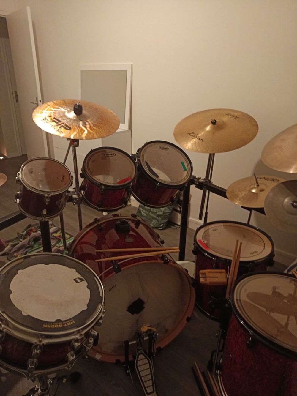  Batterie. Mapex. Meridiane Instruments de musique