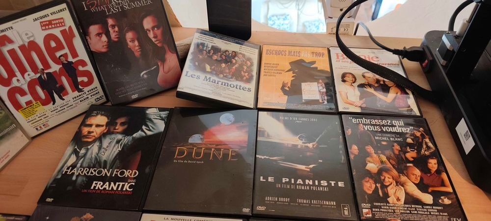 Grand lot de Film ,avec pochette original DVD et blu-ray