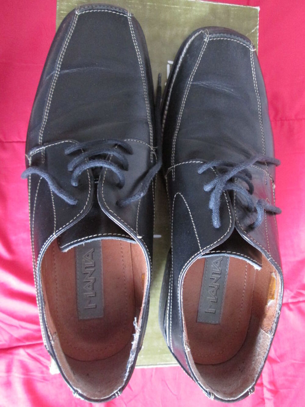 Chaussures de ville homme noir taille 43 Chaussures