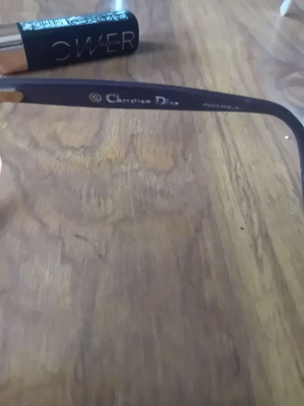 2 paires lunettes christians dior 