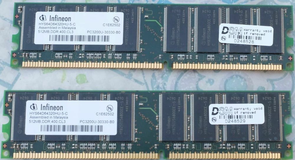 M&eacute;moire (RAM) Matériel informatique