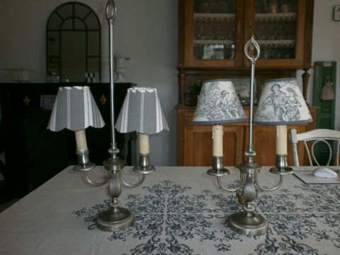 Paire de lampes anciennes 75 Legé (44)
