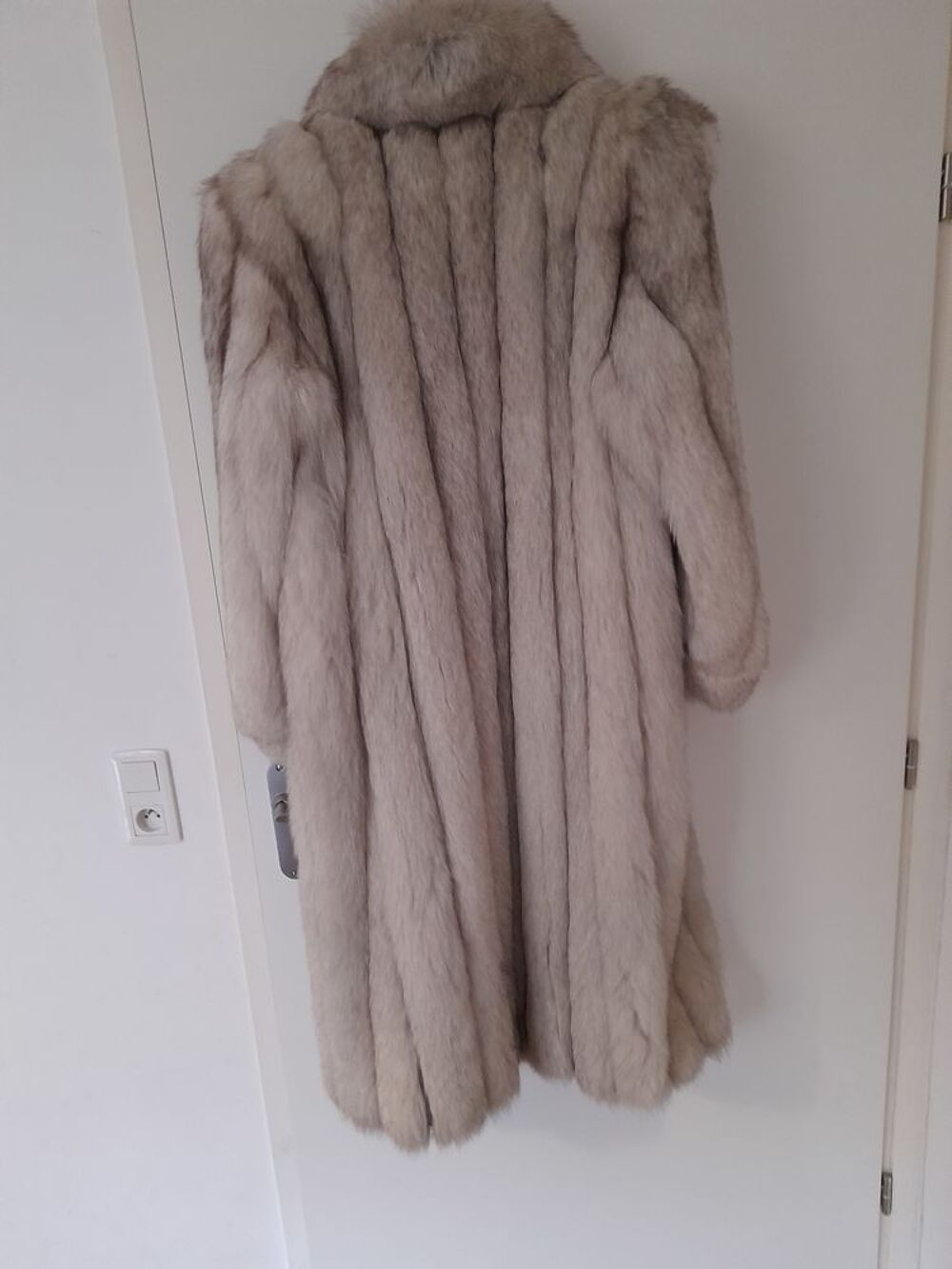 Manteau fourrure renard bleu Vêtements