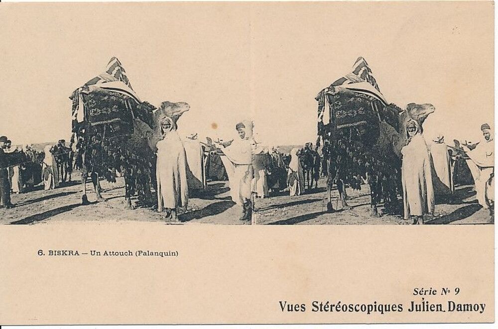 ALG&Eacute;RIE BISKRA CPA ST&Eacute;R&Eacute;O JULIEN DAMOY Cartes Postales 
