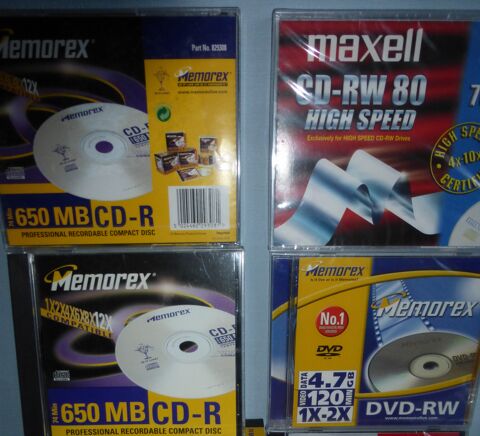 CD-DVD vierge  NEUF 0 Doussard (74)