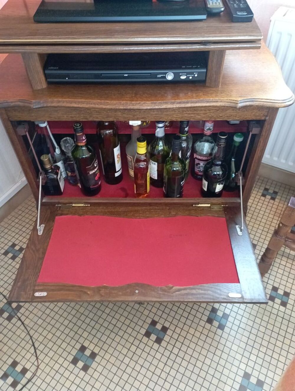 Meuble bar avec ou sans plateau t&eacute;l&eacute; tournant Meubles