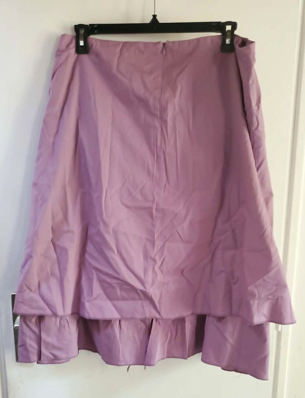 JUPE MI-LONGUE EVASEE LILAS TAILLE 52 Vêtements