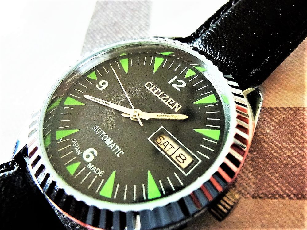 CITIZEN 8200A montre automatique homme 1980 CIT1001 Bijoux et montres