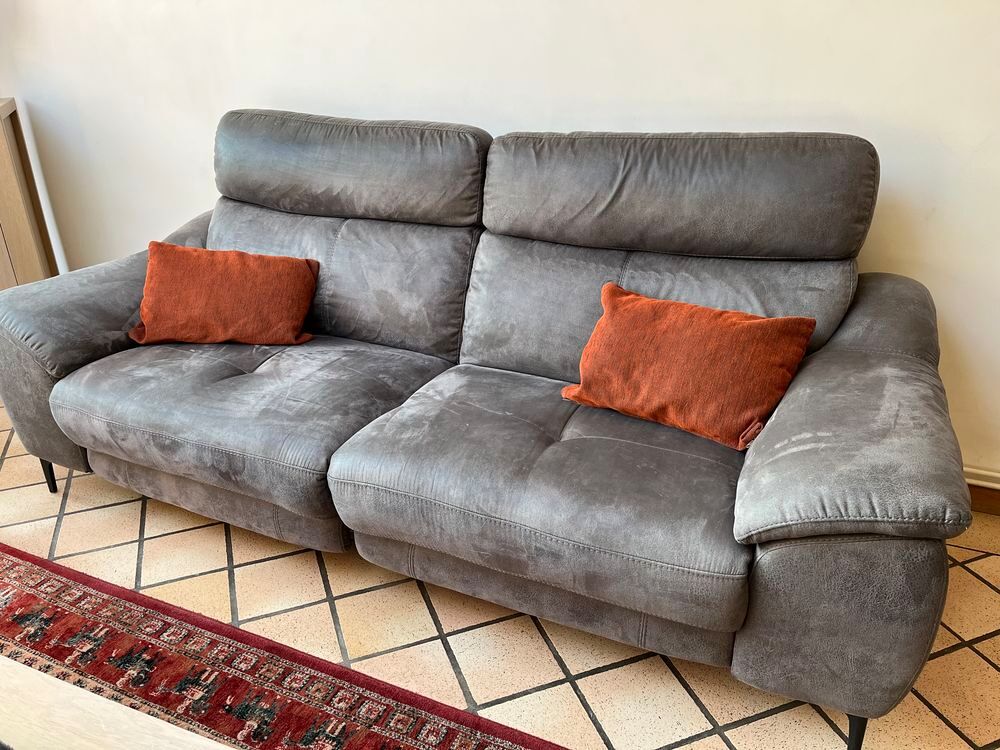 Canap&eacute; 2,5 places - 2 Relax &eacute;lectrique + Ports USB Meubles