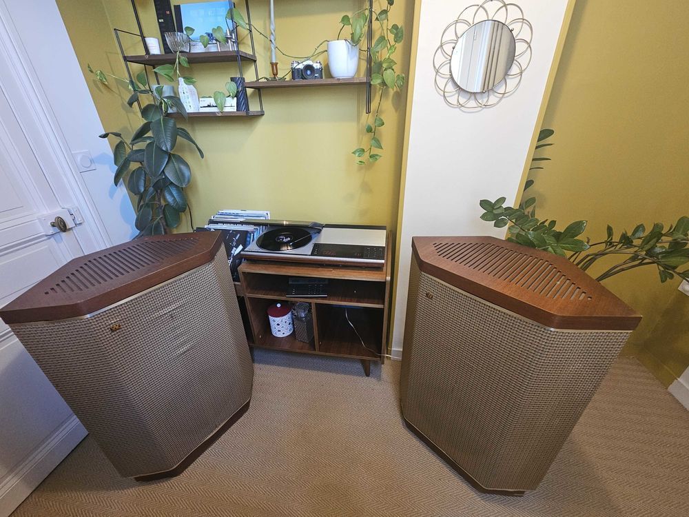 Wharfedale Airedale €" Paire d'enceintes vintage anglaises Audio et hifi