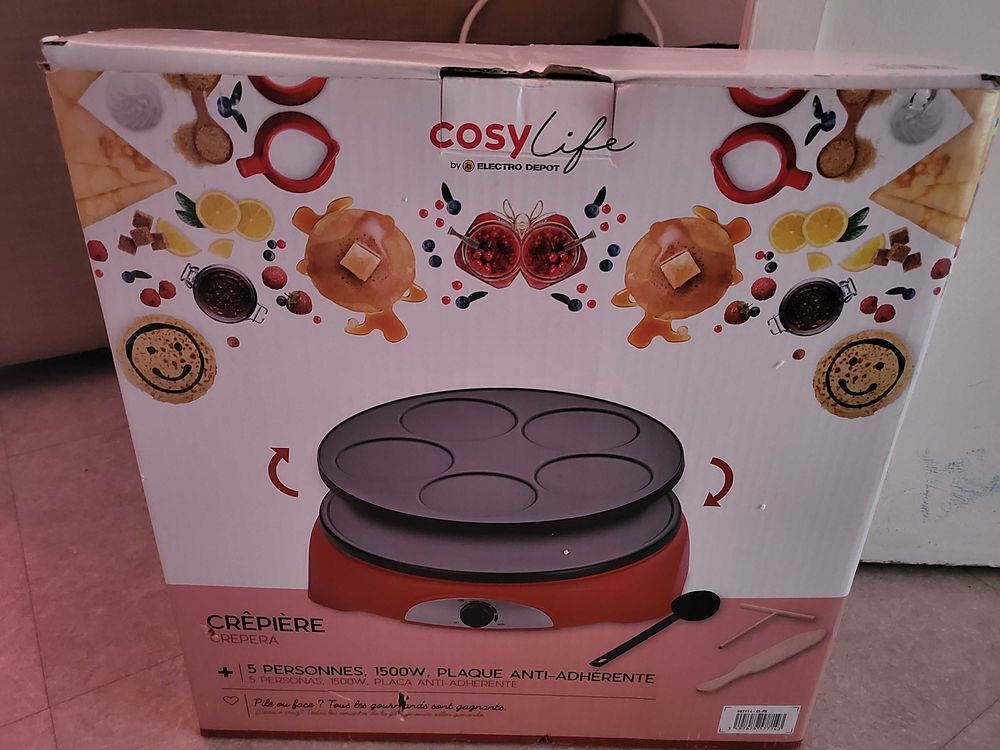 cr&ecirc;pi&egrave;re neuve Electroménager