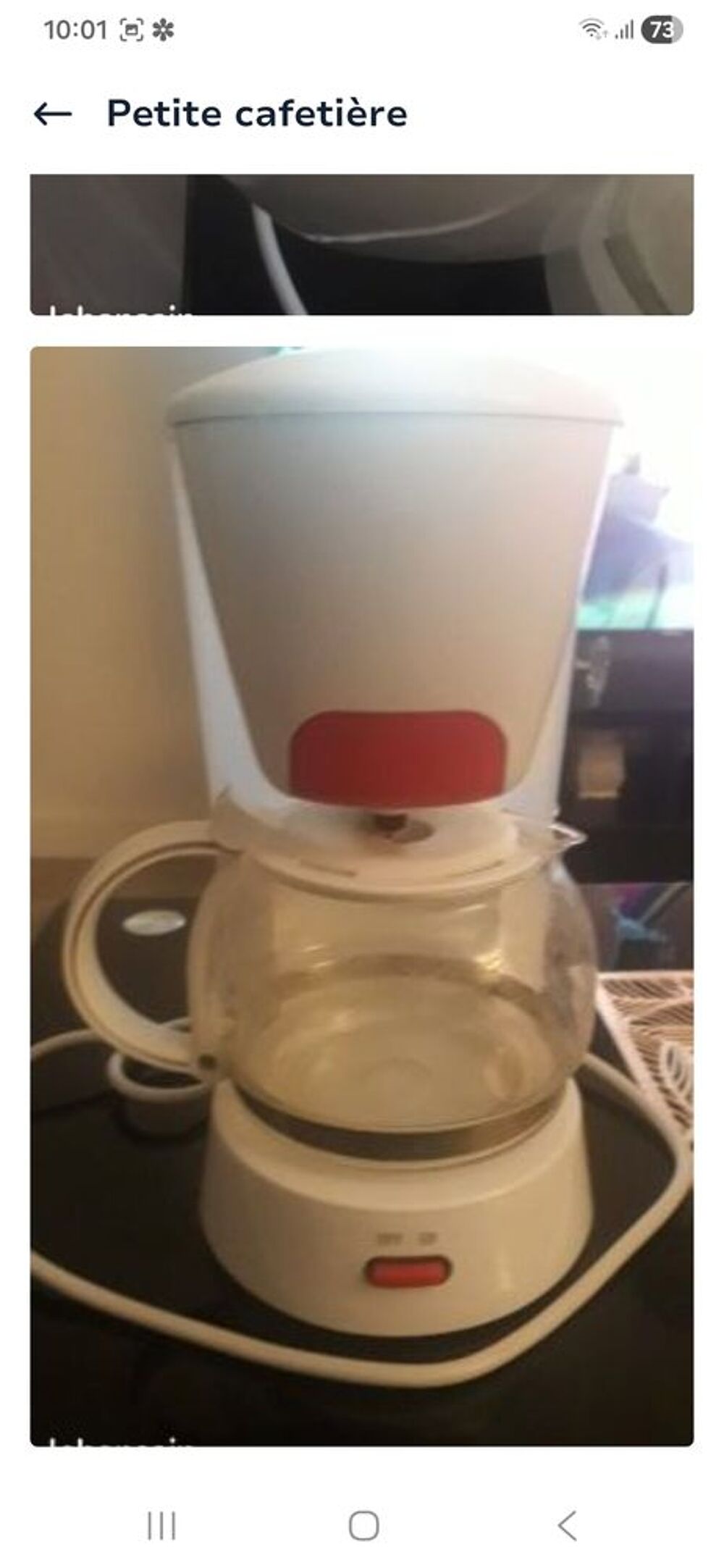 Mini cafeti&egrave;re Electroménager