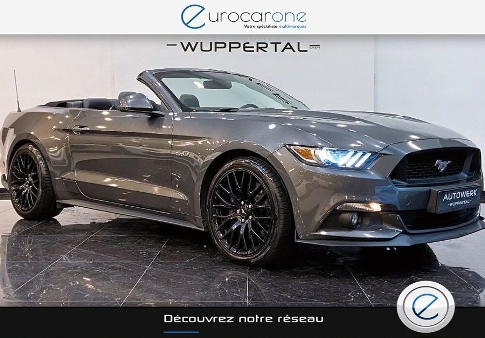 Mustang Convertible V8 5.0 421 GT A 2017 occasion 69007 Lyon