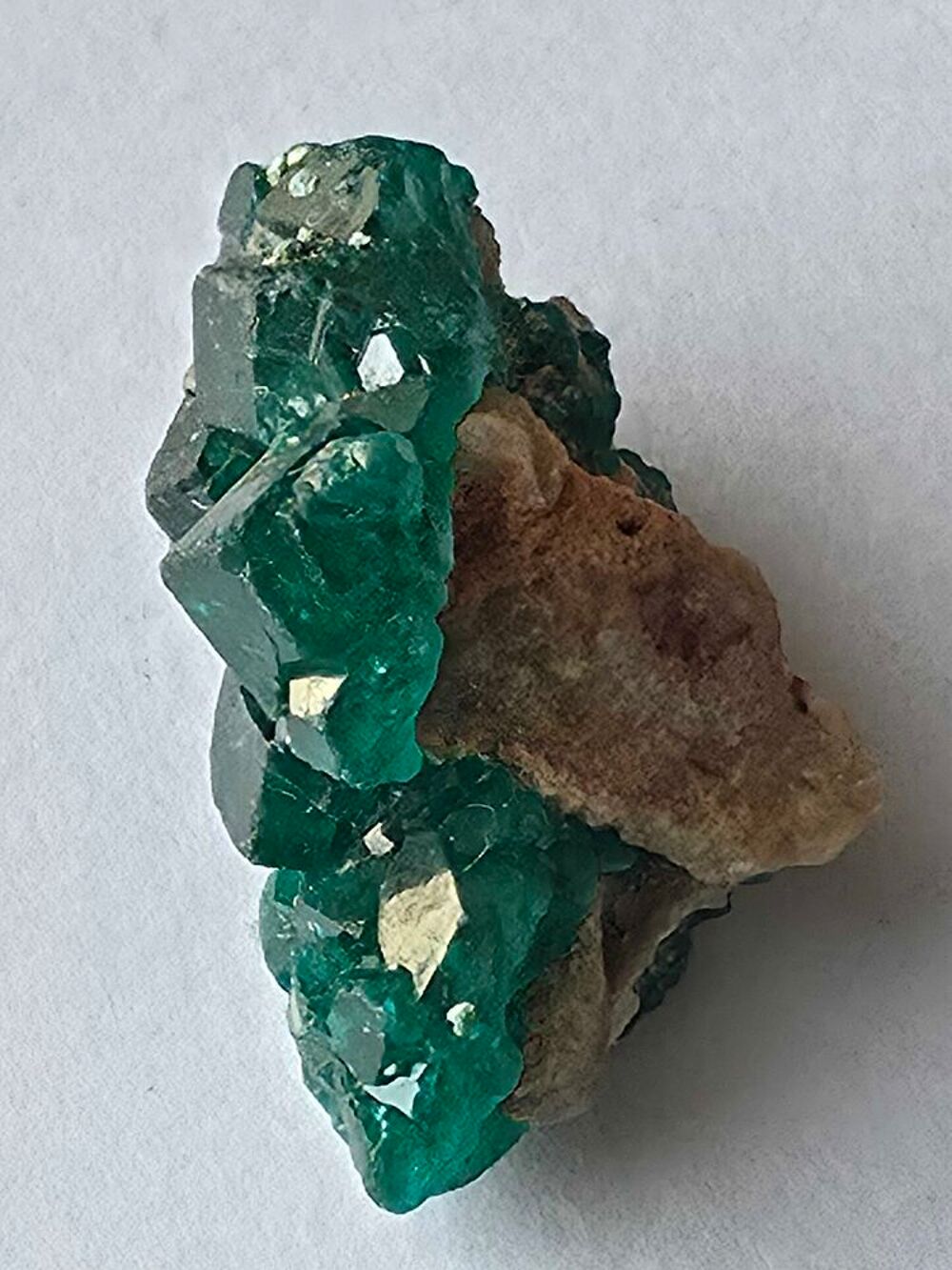 Dioptase sur Matrice-Katanga, RDC (5g) 