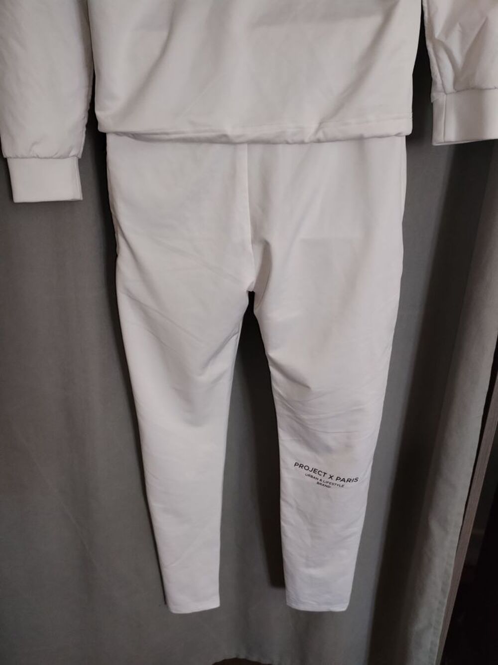 Ensemble de surv&ecirc;tement blanc PROJECT X PARIS (Taille S) Maroquinerie