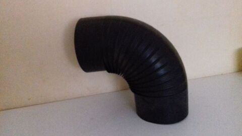 Coude 90&deg; noir mat 35 65800 Aureilhan