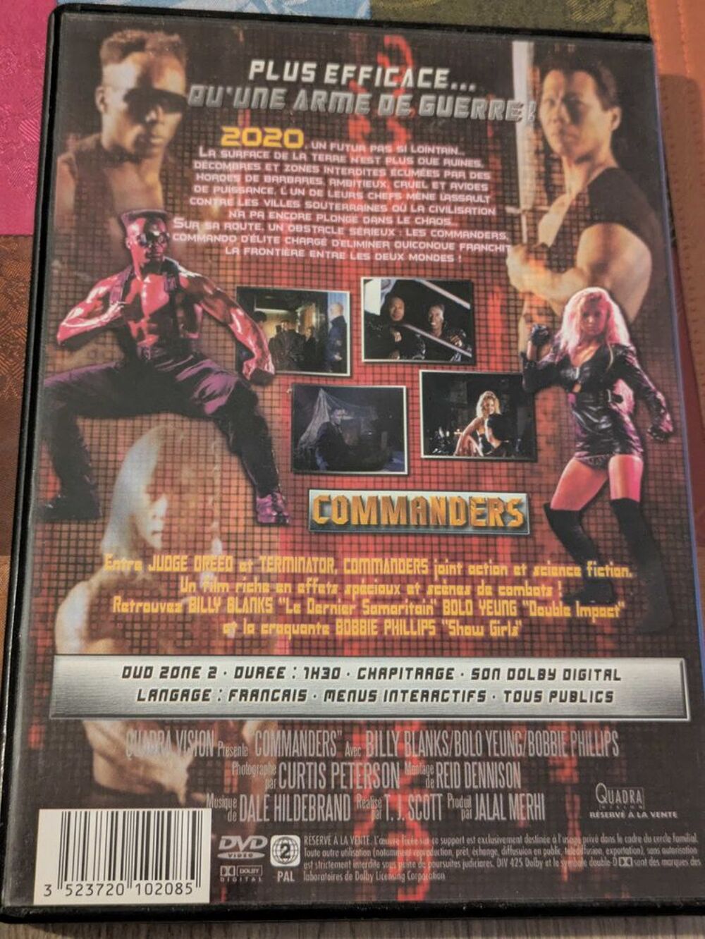 dvd commanders DVD et blu-ray