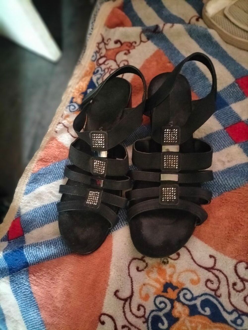 Sandale cuir san marina pointure 37 tr&egrave;s bon &eacute;tat Chaussures