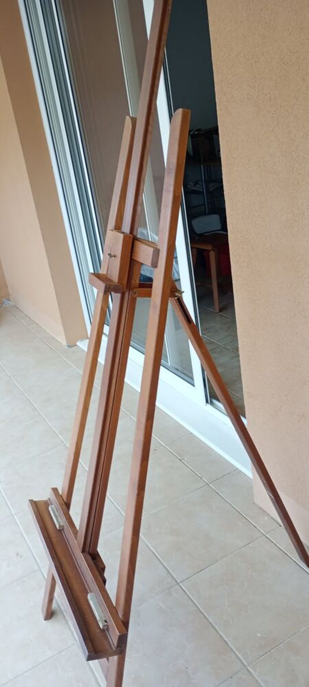 Chevalet en bois r&eacute;glable Décoration