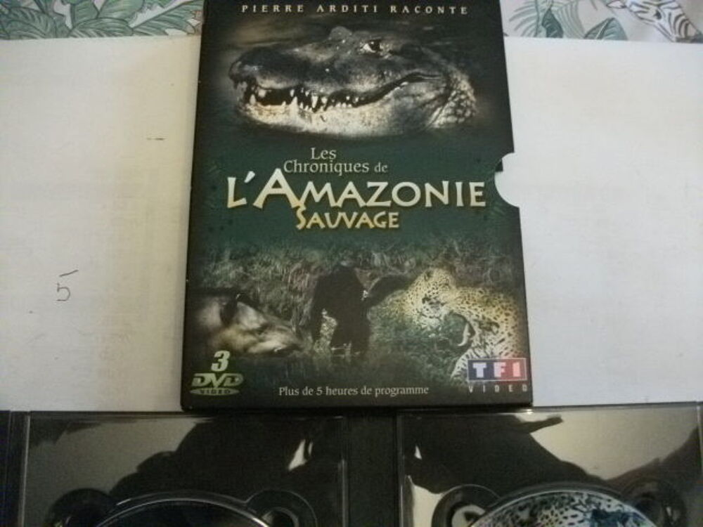 L'AMAZONIE Sauvage DVD et blu-ray