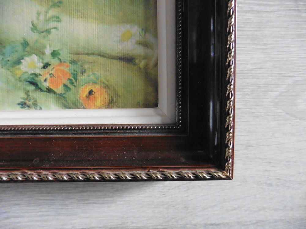 Tableau peinture " Jeune fille aux fleurs " de Renoir Décoration