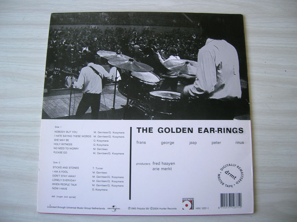 33 Tours GOLDEN EARRING Just earrings CD et vinyles