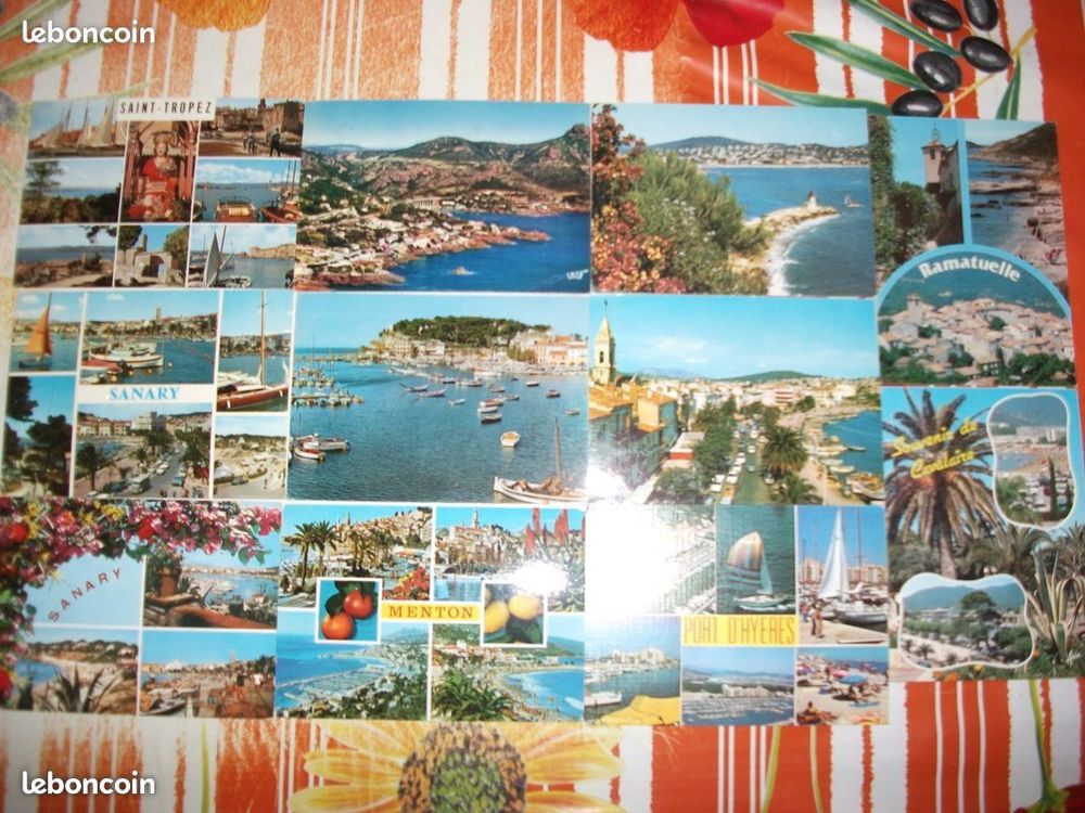 Cartes Postales (D&eacute;partement 83) (St-Tropez, Antheor, Sanary 