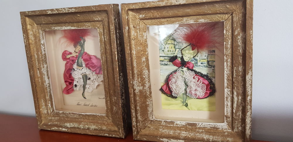Tableaux anciens femmes bourgeoises Décoration