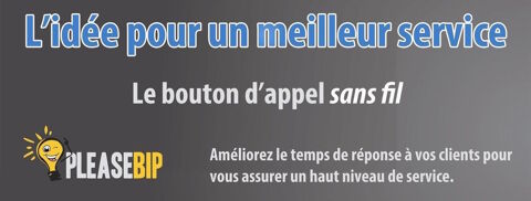 PLEASEBIP bouton d'appel cession activit&eacute; &agrave; developper 12000 86000 Poitiers