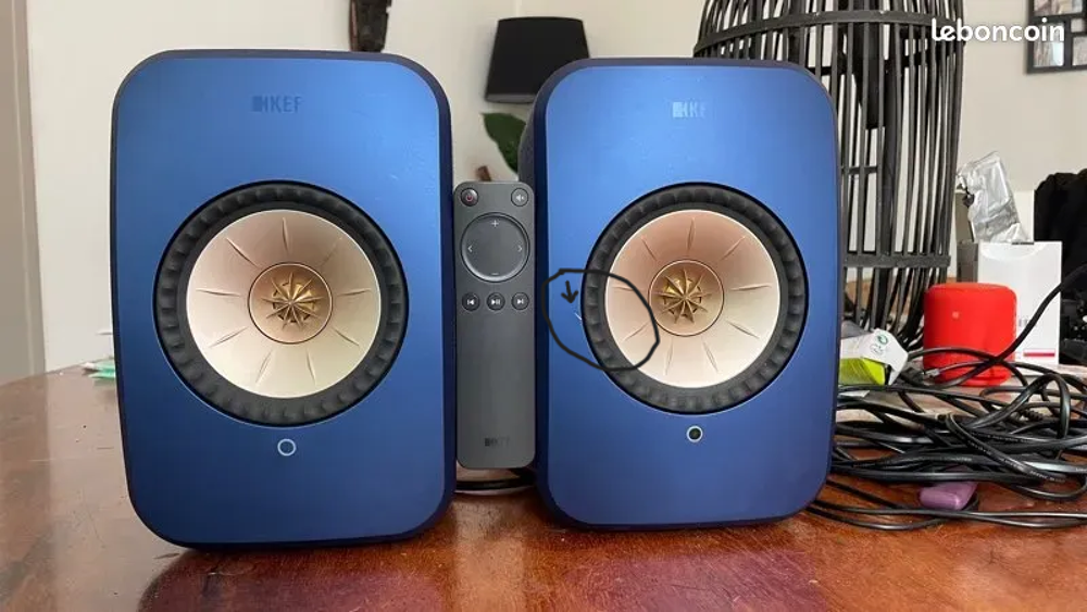 KEF LSX II - Bleu/Or Audio et hifi