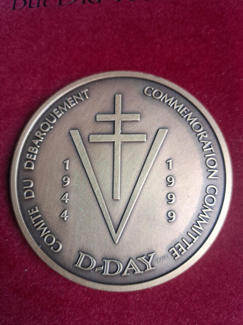 1999 médaille D-Day en bronze 29 Prats-de-Mollo-la-Preste (66)