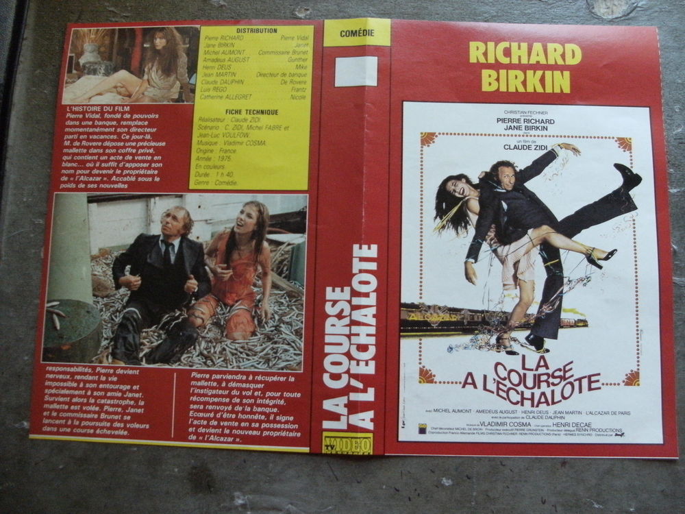 Film : La course a l'echalotte " DVD et blu-ray