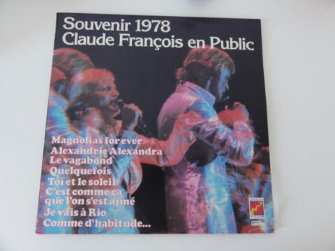 Vintage 1978 DBLE 33T Claude Franois en LIVE en TBE
17 Tarsacq (64)