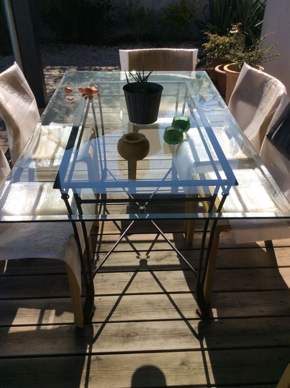 Table int&eacute;rieur ou ext&eacute;rieur Décoration