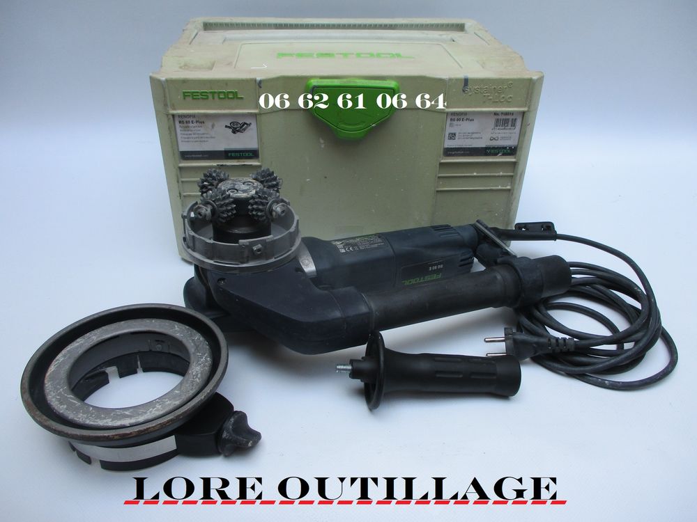 FESTOOL RG 80 - Fraiseuse b&eacute;ton Bricolage