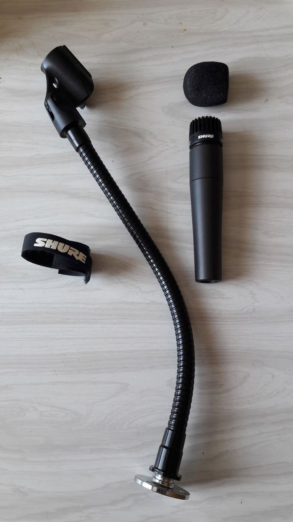 Micro Shure SM57 LCE avec accessoires Instruments de musique