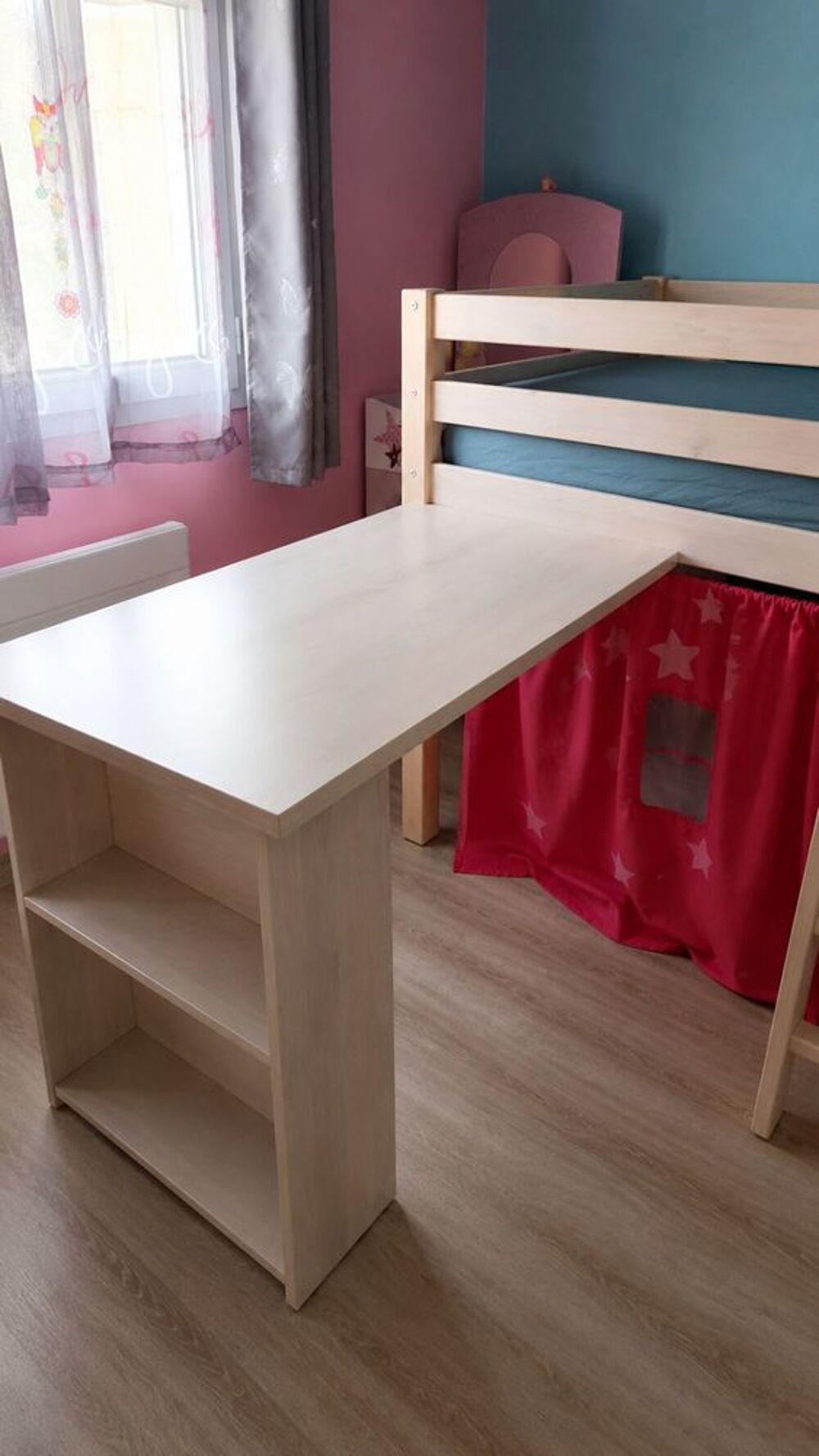 Lit mi-hauteur enfant avec bureau Mobilier enfants