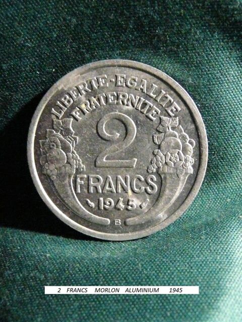 2 FRANCS  MORLON  1945 B 85 Marmande (47)