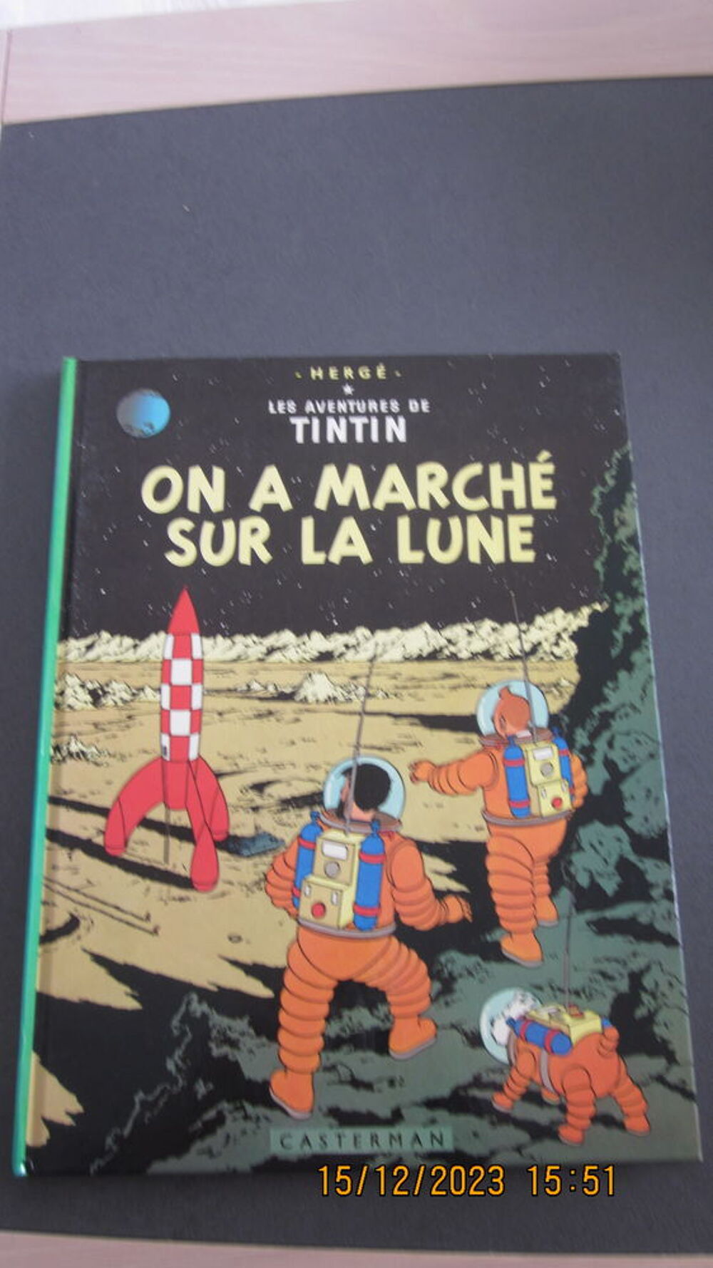 B D TINTIN ON A MARCHE SUR LA LUNE DE 1981 D I Livres et BD