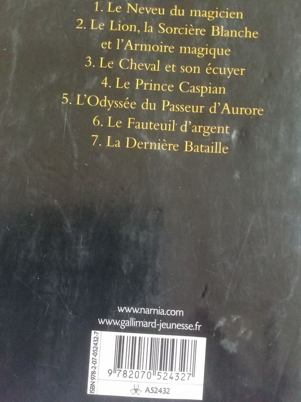 Le Monde Narnia Livres et BD
