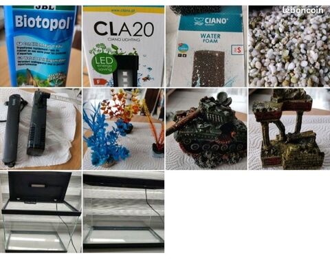 aquarium 20L + accessoires 35 Saint-Ouen-des-Alleux (35)