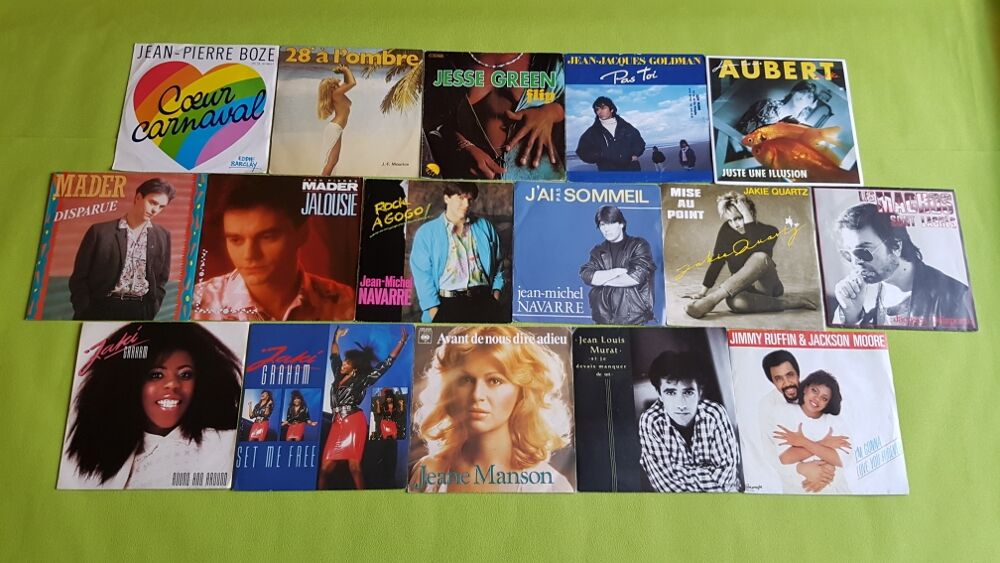 LES 45T PHOTO 13 CD et vinyles