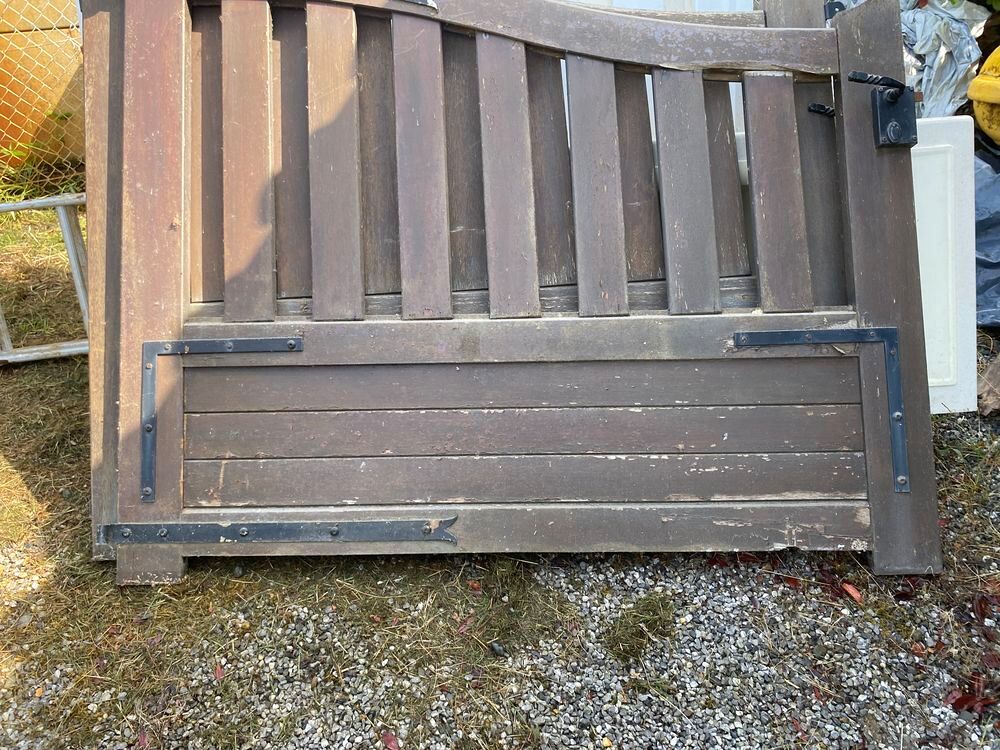 portail en PVC excellent etat Jardin