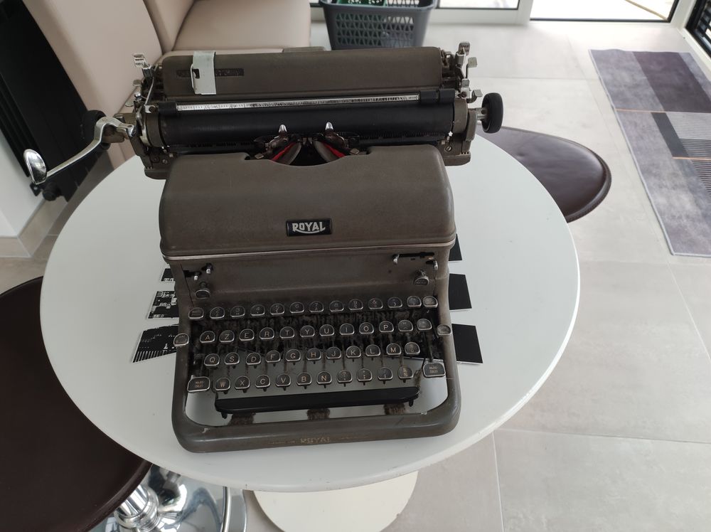 Machine &agrave; &eacute;crire 